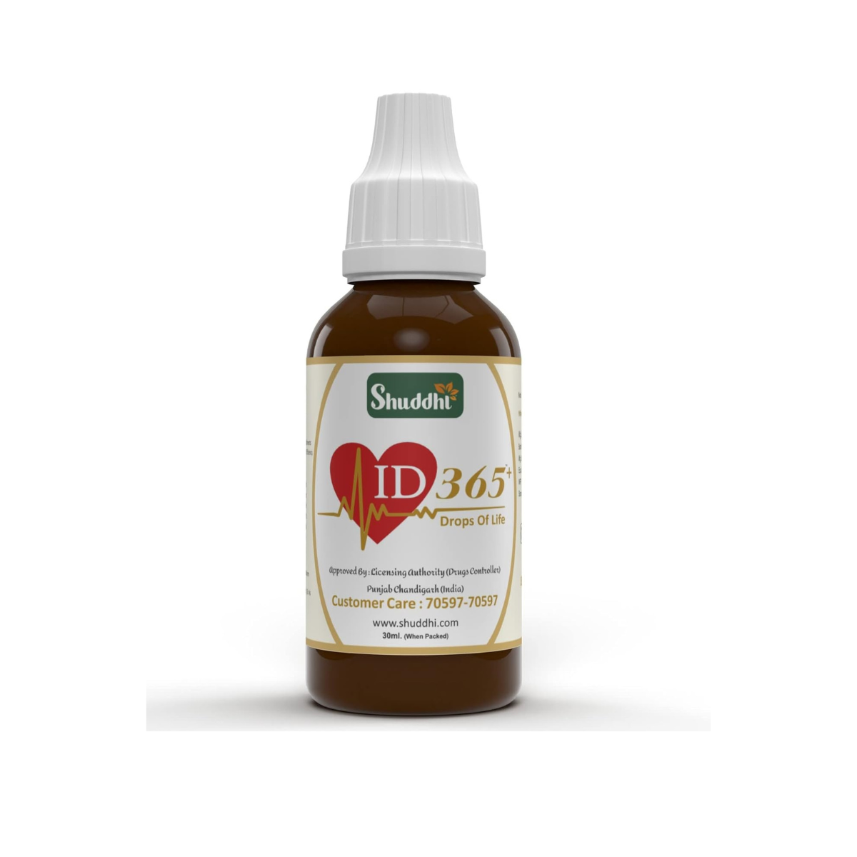 ID 365 Drops | Effective For Overall Wellbeing, 30ml