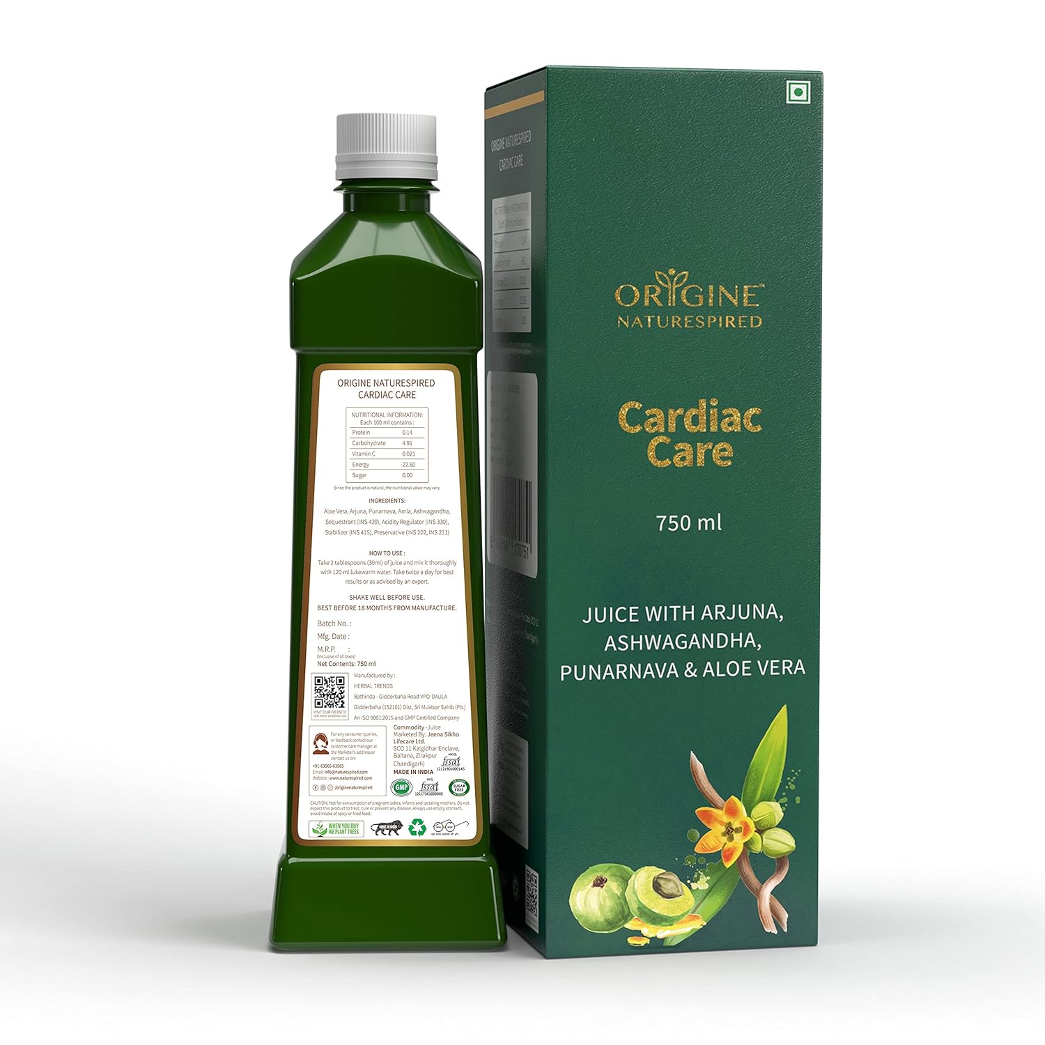 Cardiac Care Juice | For Healthy Heart & Wellbeing, 750 ml