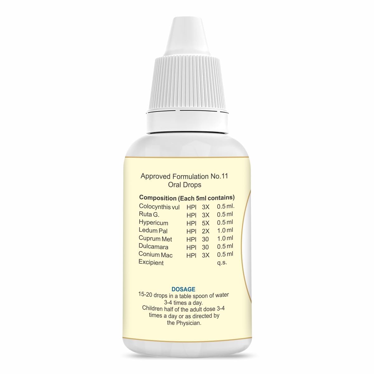 Spondylosis Drop | Homeopathic Cervical Cares, 30 ml