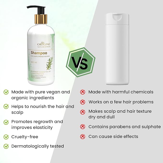 Shampoo For Hair Strengthening |  Natural Shampoo For Hair Growth, 300ml