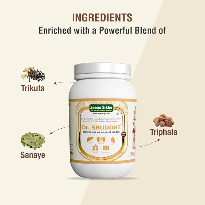 Dr Shuddhi Powder | Increases Immunity & Protects Wellbeing, 100 gm