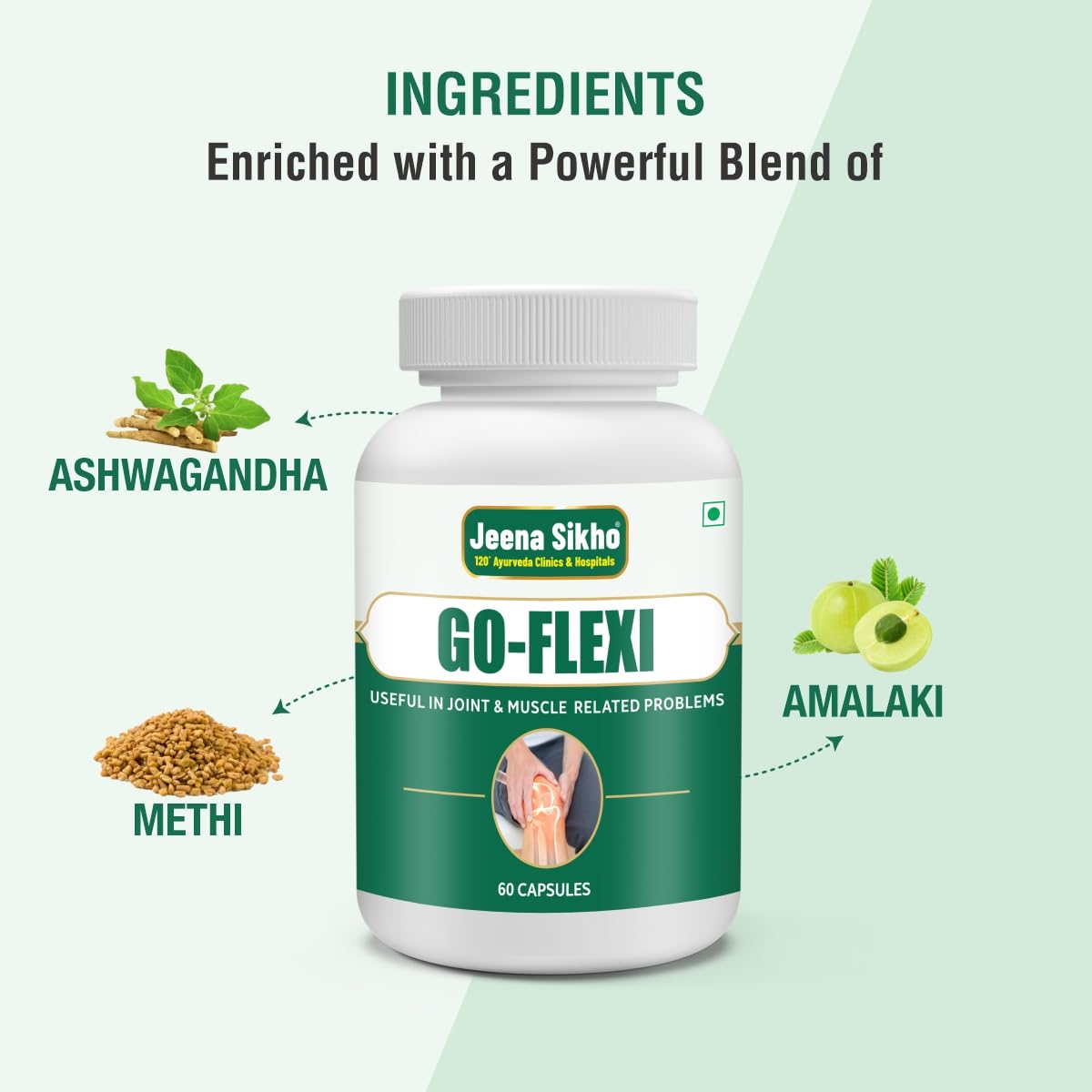 Go Flexi | For Healthy Joints, 60 Capsules