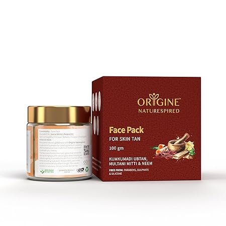 Face Pack For Tan Removal | Restore Natural Glow, 100 gm