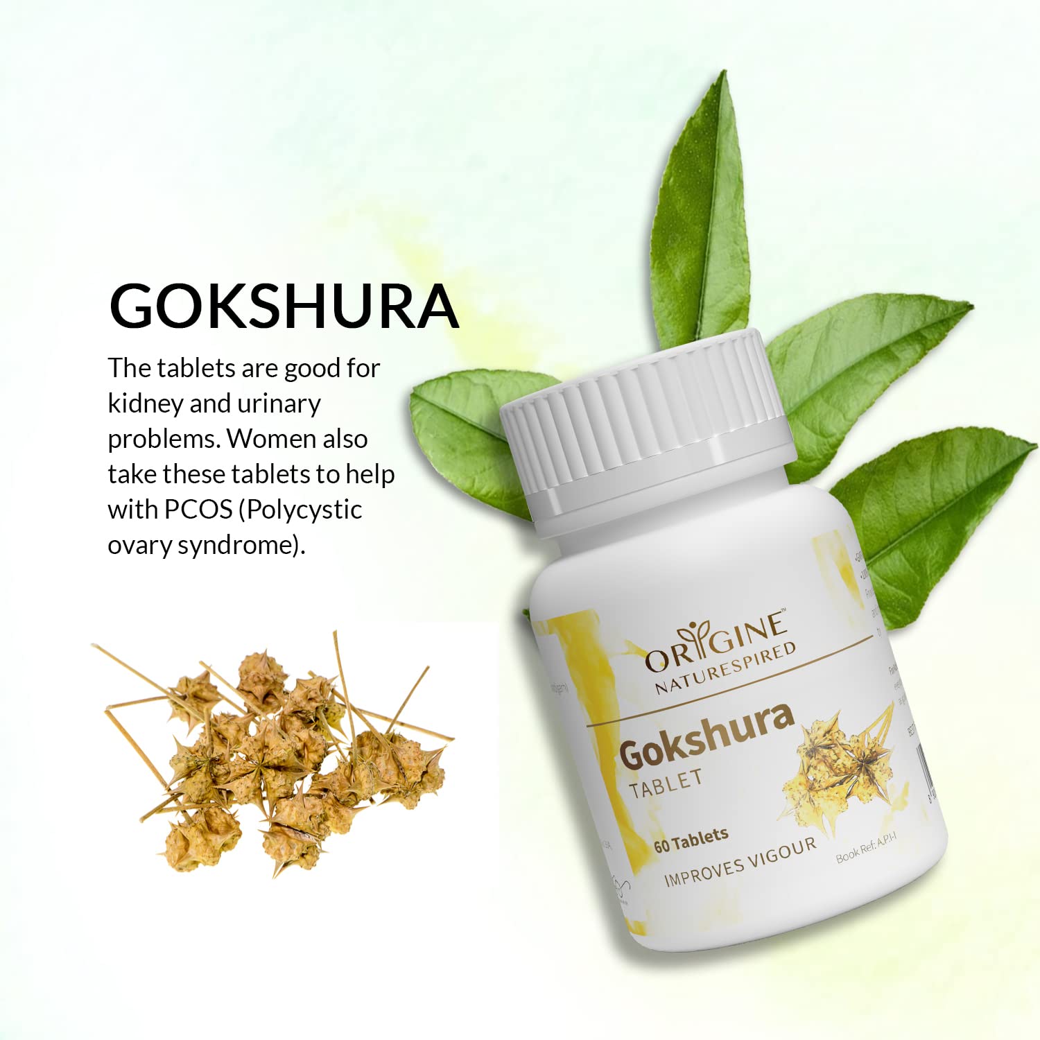 Gokshura | Increases Strength, Stamina and Immunity, 60 Tablets