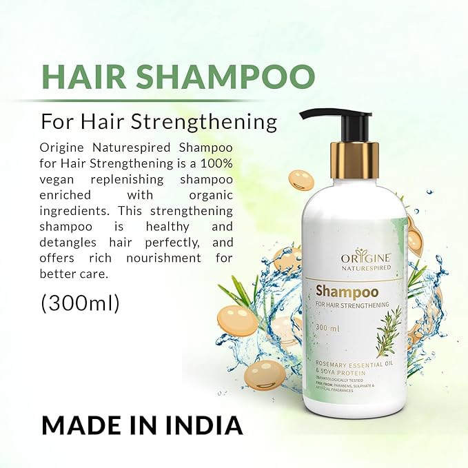 Shampoo For Hair Strengthening |  Natural Shampoo For Hair Growth, 300ml