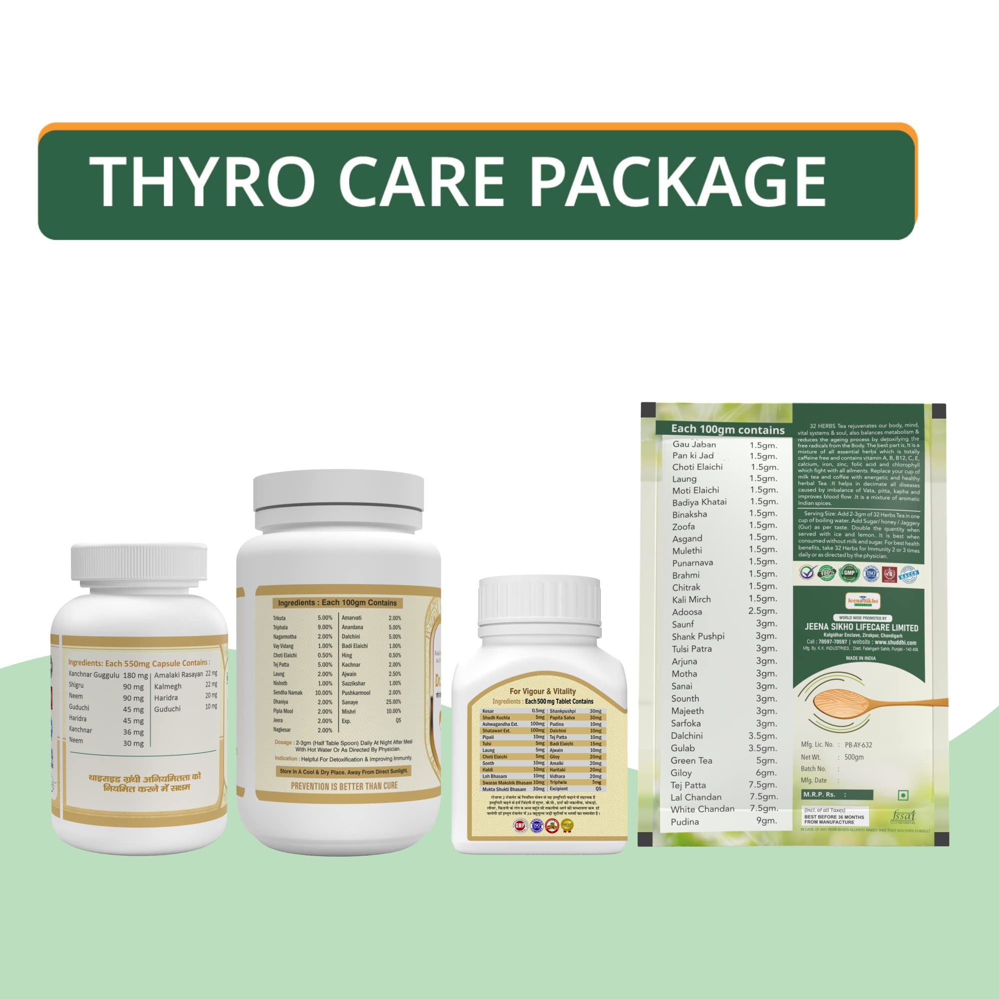 Thyro Care Package |Thyroid Care & Increases Energy, 30 days