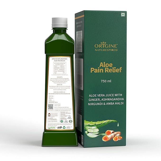 Origine Naturespired Aloe Pain Relief Juice, 750 ml