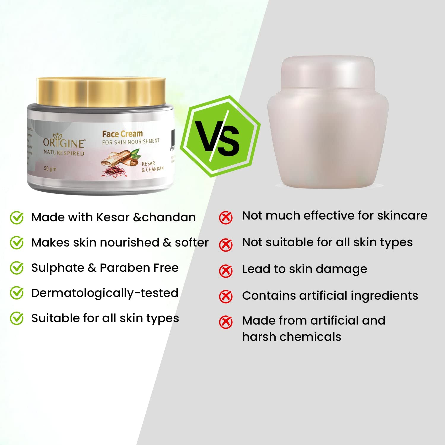 Face Cream For Skin Nourishment | For Deep Nourishment Of Skin, 50 gm