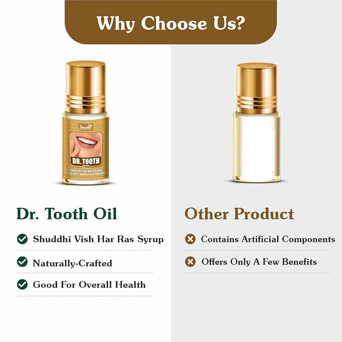 Dr. Tooth Oil | Effective For Dental & Oral Health, 3ml